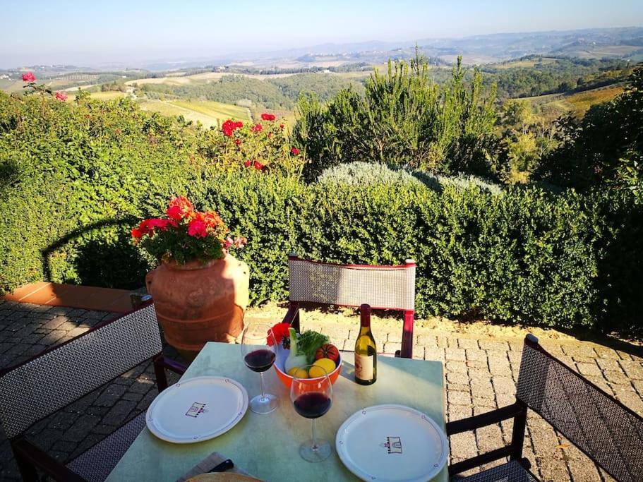 Castello Di Fulignano Ildebrando Superior Apartment San Gimignano Bagian luar foto